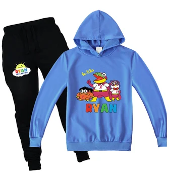 

2020 Ryan Toys Review Children Boys Girl Cartoon Clothing Suits Baby Hoodies Pants 2Pcs Sets Autumn Clothes kids Tracksuits Suit