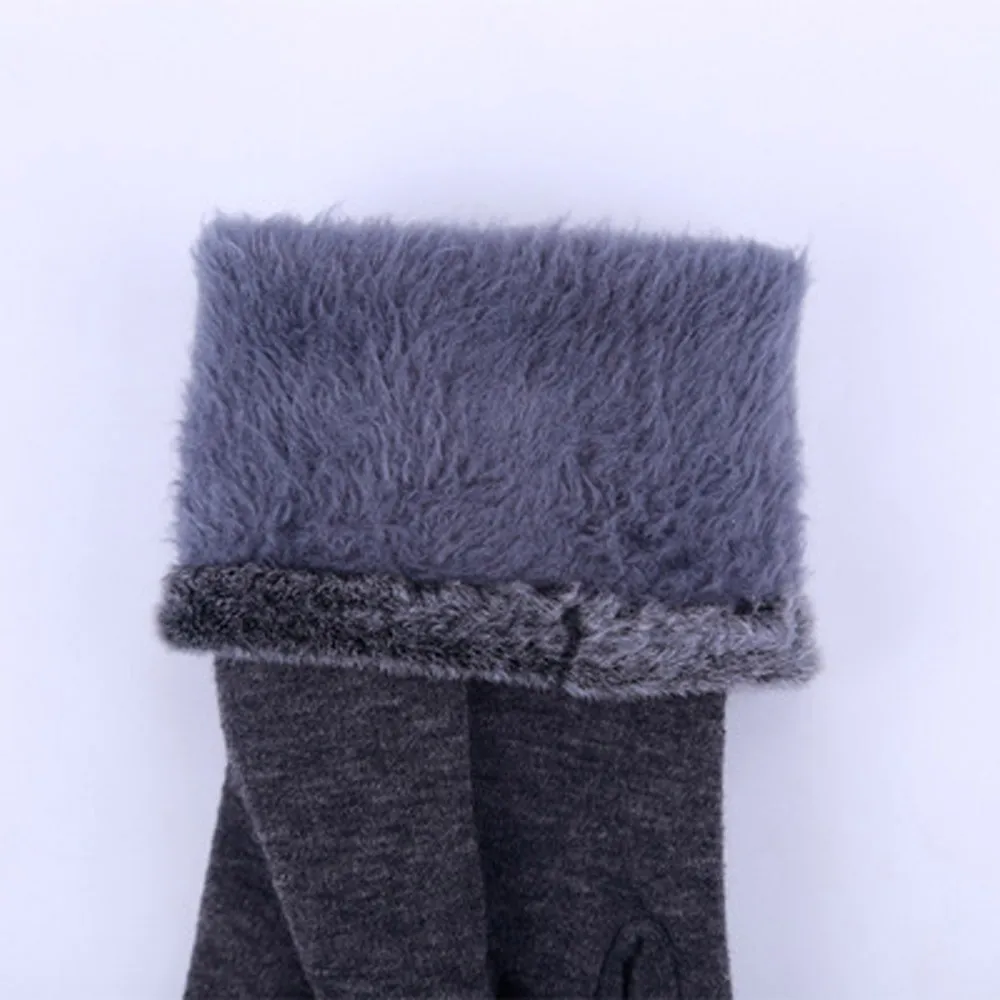 Женские модные перчатки guantes mujer, теплые, ручная работа, пушистые, полный палец, перчатки для рук, защита от ветра, теплые зимние перчатки L50