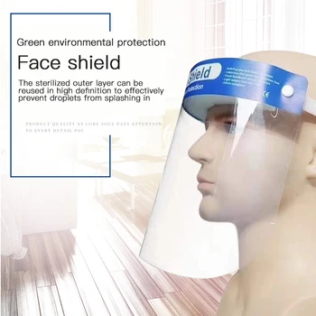 

Adult Transparent Protective Mask Film Anti-fog Mask Sheet Environmental Protection Isolation Mask Protective Face Screen