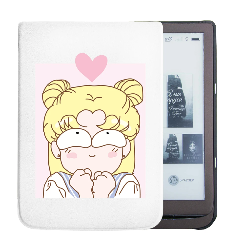 Умный чехол для PocketBook 740 InkPad 3 PB740 7 8 дюймов pu кожаный с принтом функция