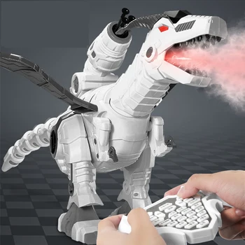 

Intelligent Programming Function Remote Control Dinosaur Interactive Control Walking Early Education Dinosaurio Robots BW50KL