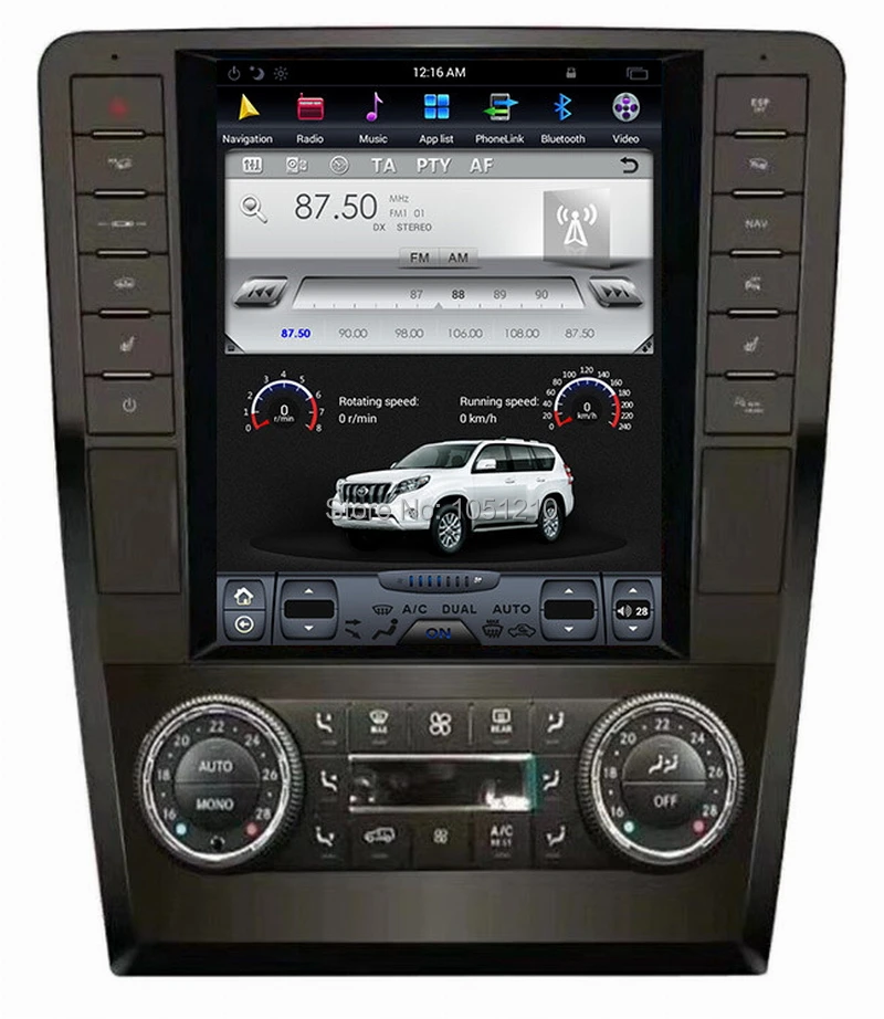 Ouchuangbo авто стерео радио рекордер для Mercedes Benz ML GL 2005-2012 с android 7,1 gps 9,7 дюймов 2 Гб ram 32 Гб rom