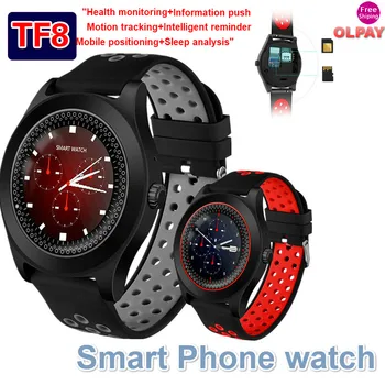 

TF8 Smart Watch Support Sim/TF Card Touch Screen Smart Sport Bracelet with Fitness Pedometer Sleep Monitor SmartWatch for Xiaomi