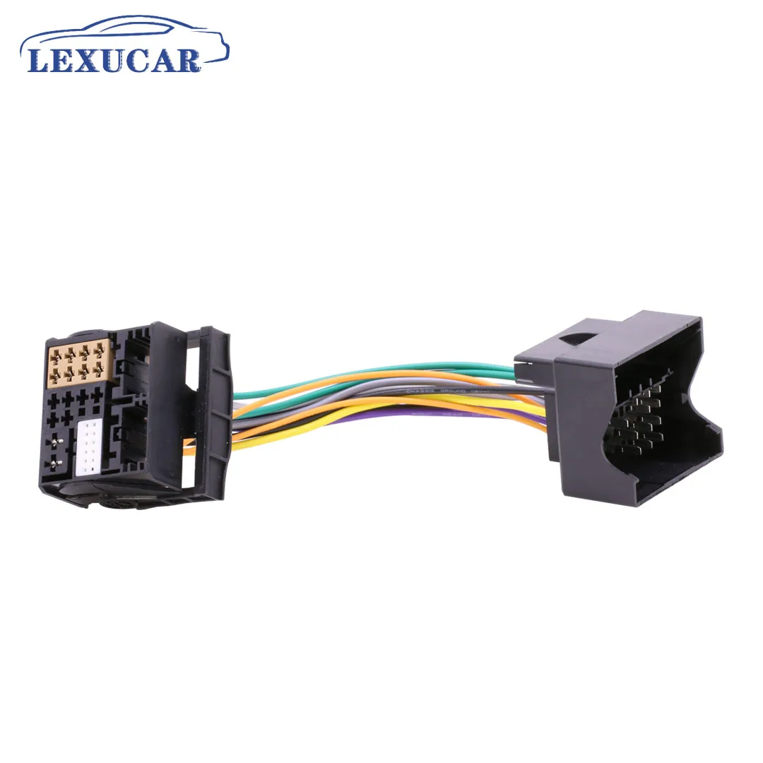Радиоадаптер LEXUCAR PQ MQB обновленный адаптер RCD330 RCD330G PLUS для VW 2003 2015|Кабели адаптеры