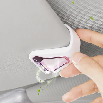 

Car Air Freshener Automotive Interior Decoration Nature Perfume Smell Flavoring for Sun Visor Backseat Car Clip Auto Products