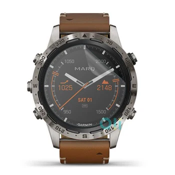 

Soft TPU Clear Protective Film For Garmin MARQ Adventurer/Athlete/Driver/Captain/Aviator/Commander Watch Screen Protector Cover