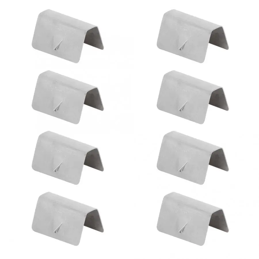 

Hot Sell High Quality 8Pcs/Set Car Wind Rain Deflector Channel Stainless Steel Fixing Retaining Clips Fit for HEKO G3