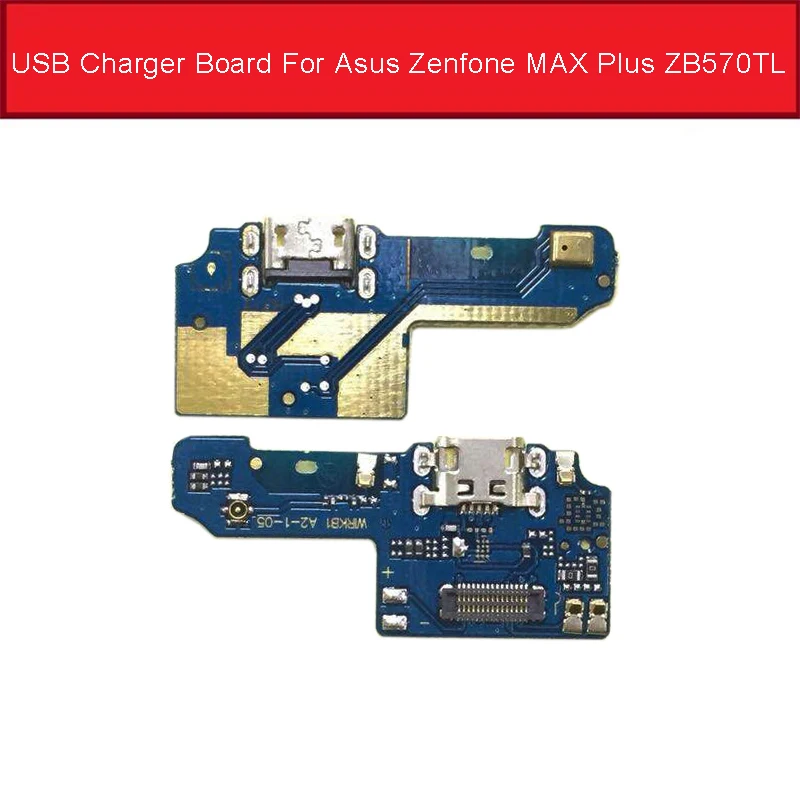 Микрофонная и USB зарядная док-станция для Asus Zenfone MAX Plus ZB570TL usb разъем для зарядки порт плата гибкий кабель