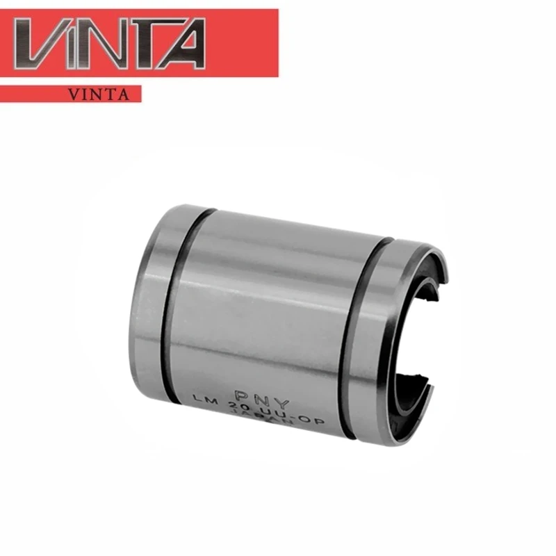Линейный подшипник с большим отверстием 1 шт./лот LM12 13 16 20 25 30 35 40 50 60UUOP шкив rolamentos ЧПУ вал линейные подшипники направляющая