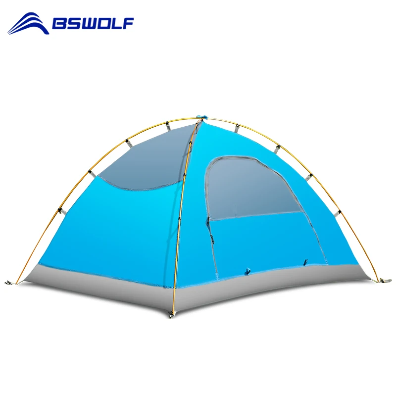 Наружные палатки для кемпинга 2 человека двухслойные ветрозащитные
