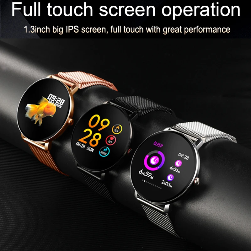  Timewolf Smart Watch Android 7.1 Fitness Tracker Heart Rate Tracker Smartwatch IP68 Full Touch Smar - 4000328761852