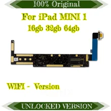 A1432 wifiVersion A1454 or A1455 Original unlock icloud for Ipad MINI 1 Motherboard for Ipad MINI 1 Logic boards with IOS System