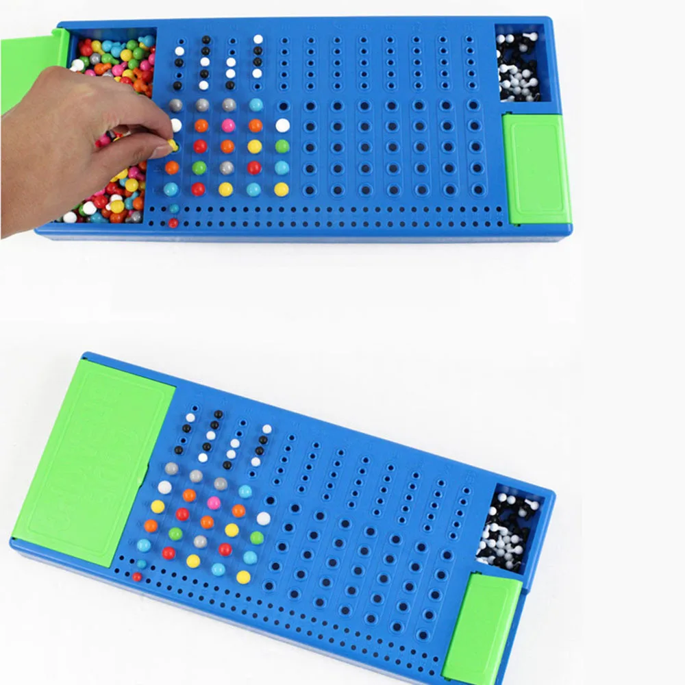 

Puzzle Counting Beads Game Code Breaking Toy Mastermind Intelligence Game Parent-child Interactive Kids Maths Educational Toys