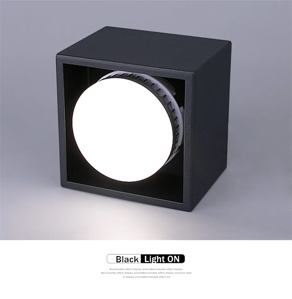 Светодиодный светильник, точечный светодиодный светильник, монтируемый на поверхность, регулируемый светодиодный потолочный светильник с одной головкой и двумя головками, декоративный светильник для дома, светильник