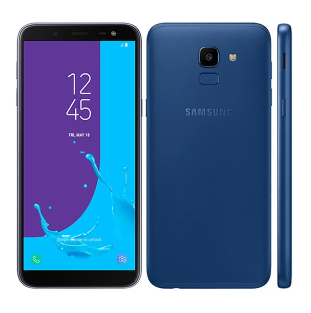 Samsung Galaxy J6 J600g Ds Dual Sim Exynos Octa Core Original Unlocked Lte Android Mobile Phone 5 6 13mp Ram 4gb Rom 64gb Cellphones Aliexpress