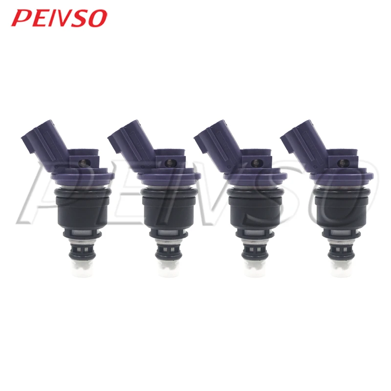 

PEIVSO 4pcs 16600-67U00 16600-21U01 Fuel Injector For NISSAN 240SX 2.4L L4 1991~1998