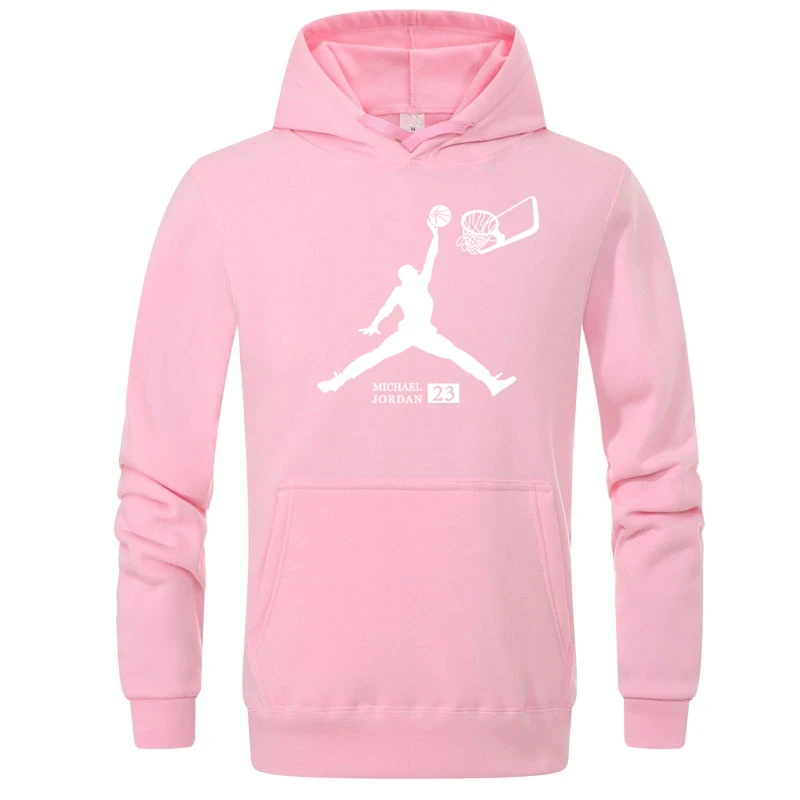 Jordan 23 осень/зима новые мужские толстовки с капюшоном Мужские повседневные спортивные толстовки мужские хип-хоп забавные стильные толстовки с капюшоном новая Толстовка - Цвет: Pink-w