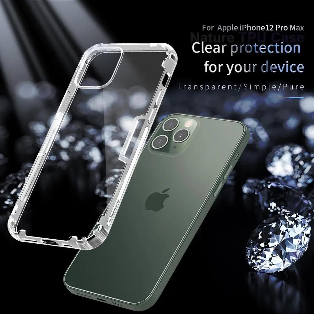 for Apple iPhone 12 Pro Max / 12 Pro / 12 Mini / 12 Case Nillkin TPU Phone Case Silicone Cover Nilkin Case