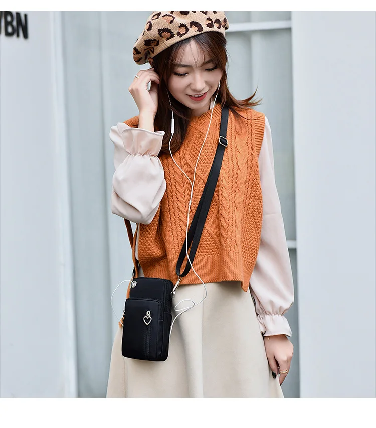 Universal Mobile Phone Bag For Samsung/iPhone/Huawei/HTC/LG Case Wallet Outdoor Sport Arm Purse Shoulder Bag Women Phone Pouch