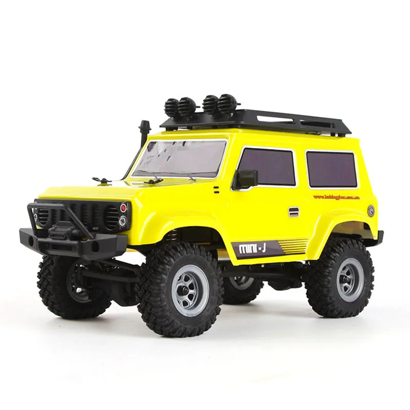 URUAV RC Car 1:24 4WD 2.4Ghz 15km/h Remote Control Car Mini RC Car Brush Motor Crawler Model Vehicle Waterproof RTR Toys Model|RC Cars| - AliExpress