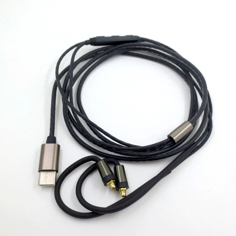 TYPE-C интефейс MMCX аудио кабель для наушников Shure SE215 SE535 UE900 наушники увеличитель кабель Высокое качество Hi-Fi увеличитель кабель