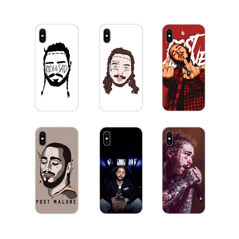 Аксессуары чехлы для телефонов Post Malone Huawei G7 G8 P8 P9 P10 P20 P30 Lite Mini Pro P Smart Plus 2017 2018 2019 |