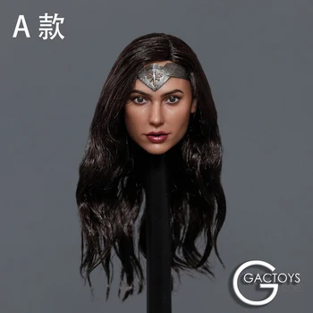 

GACTOYS 1/6 GC037 European and American Heroine Hair Transplant Gal Gadot Head Carving Sculpt for 12 Inches Body