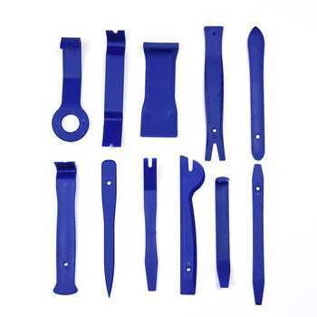 

Durable And Practical 12pcs Blue Auto Car Audio Door Dash Trim Panel Install & Removal Pry Tools Bag