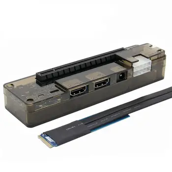 شراءPCI-E كمبيوتر محمول خارجي مستقل EXP GDC بطاقة جرافيكس قفص الاتهام/PCIe محطة إرساء دفتر M.2 متر مفتاح واجهة الإصدار