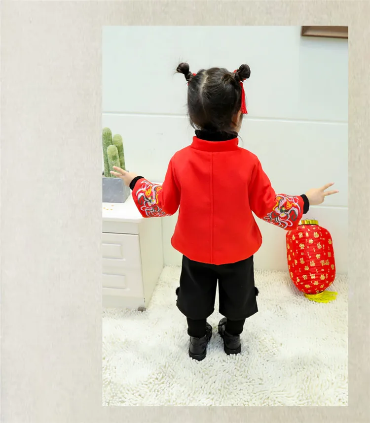 Зимний костюм в китайском стиле; Ropa Para nigno Ropa De nivienas; детская зимняя одежда для девочек; Infantil Voetbal Pakjes Kinderen Ropa De nivienos