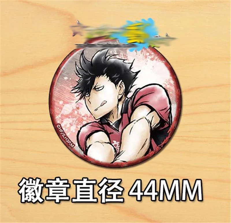 10 шт. аниме Haikyu! Коллекция аксессуаров булавки рюкзак сумки значок косплея набор