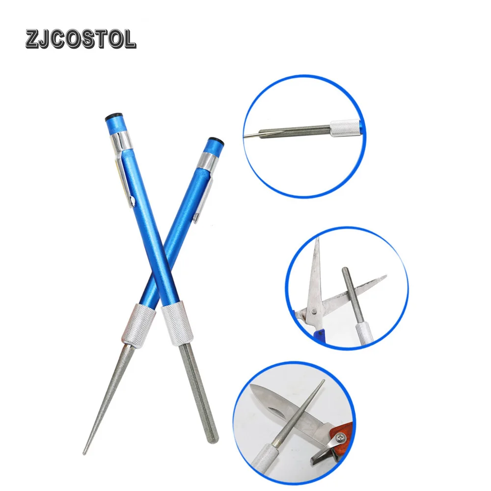 ZJCOSTOL Pen Shape Knife Outdoor Sharpening Fishhook Grinding Mini Convenient Sharpener Sharpening Stone Outdoor Grinding Device|Abrasive Tools| - AliExpress