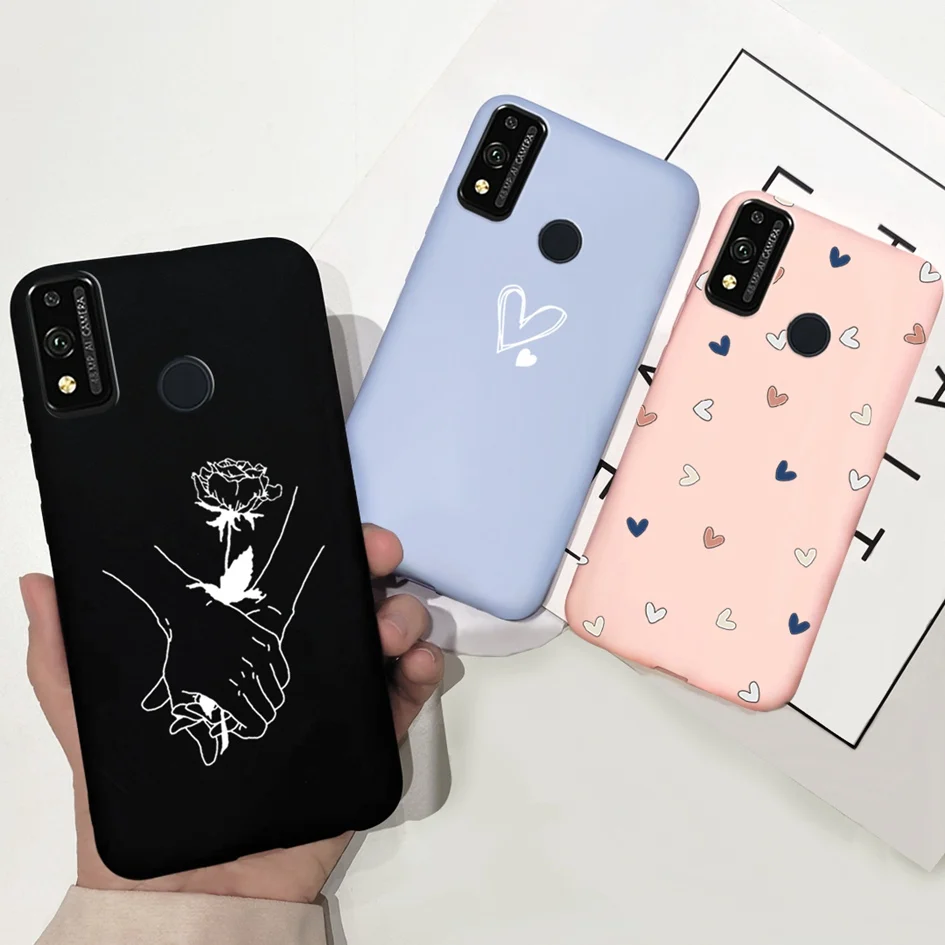 Floral Silicone Phone Case - Soft Protective Cover