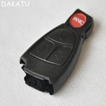

DAKATU Replacement Car Key Shell FOR MERCEDES BENZ E C R CL GL SL CLK SLK Smart Key Remote Case Shell 3+1 Buttons with LOGO
