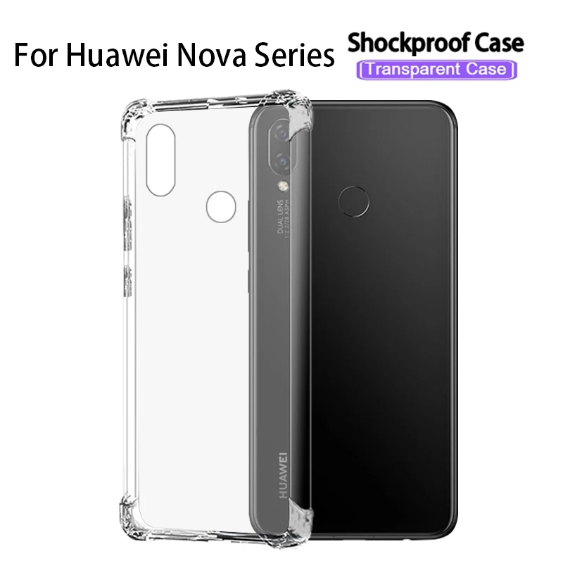 Роскошный Резиновый ТПУ силиконовый мягкий чехол накладка для huawei Nova 3 3i 5t 5i Pro
