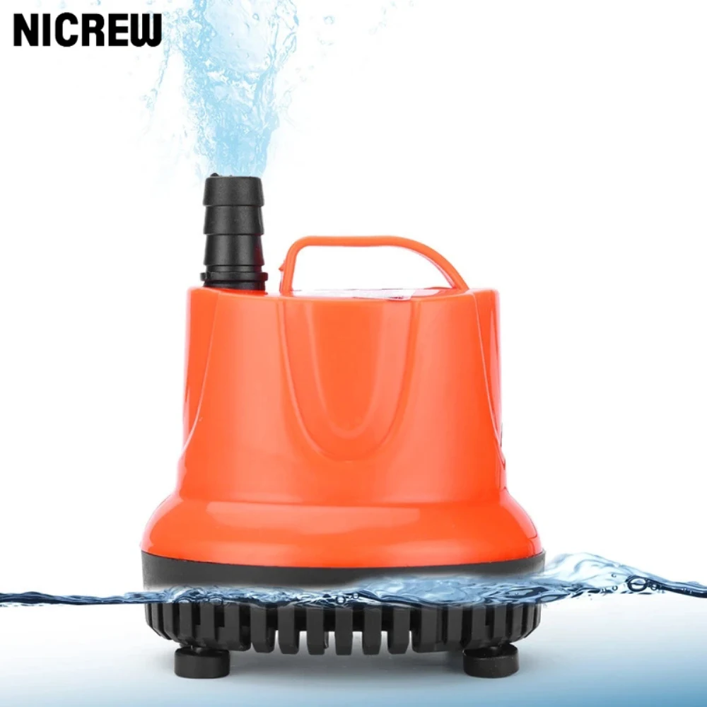 Погружной водяной насос NICREW для аквариума помпа замены чистой воды навоза | Дом и