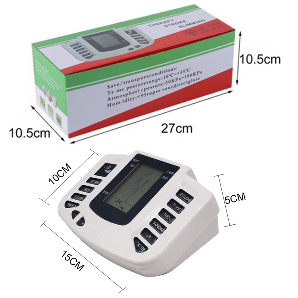 Masajeador Muscular Terapia Digital Estimulador Eléctrico