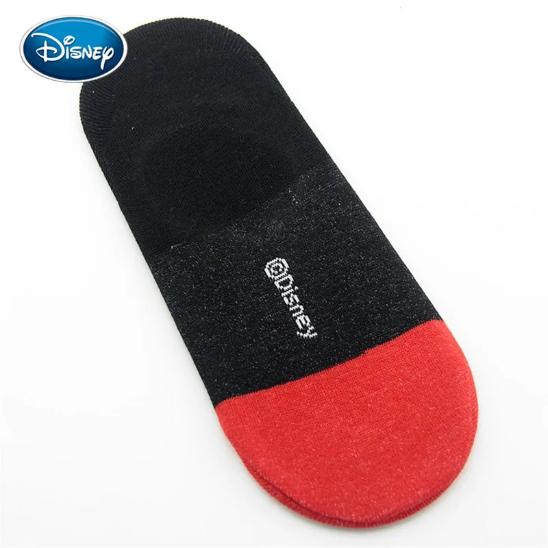 Disney летнее платье в Корейском стиле Носки женская обувь с милыми рисунками животных Микки и Минни Маус носки до лодыжки носки из тонкого хлопка носки-башмачки невидимые носки
