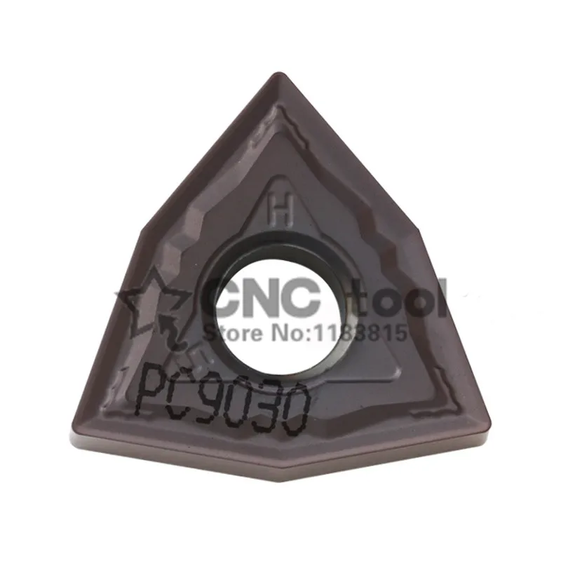 

WNMG Lathe Cutter WNMG060404-HS WNMG060408-HS WNMG080404-HS WNMG080408-HS WNMG080412-HS PC9030 for Stainless Steel Insert