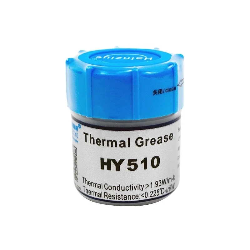 

Grey Silicone Compound Thermal Conductive Grease Paste Heatsink For CPU GPU Chipset Cooling with scraper HY510