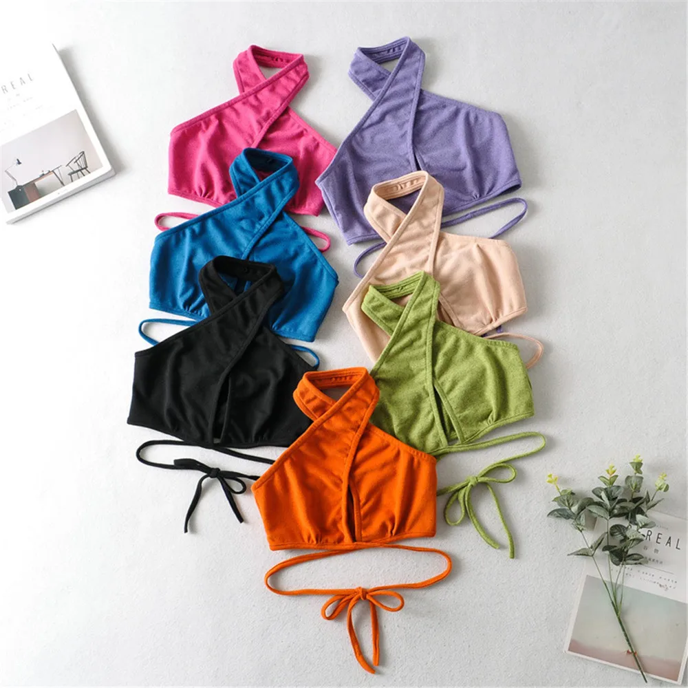  ָ ̽    Ʈ ڸ ĳ̼ 鸮 ũƮ Bustier ž   Ȧ Streetwear ĳ־ ⺻ Ƽ