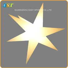 Подгонянные цветные украшения Висячие светодиодные надувные звезды для продажи