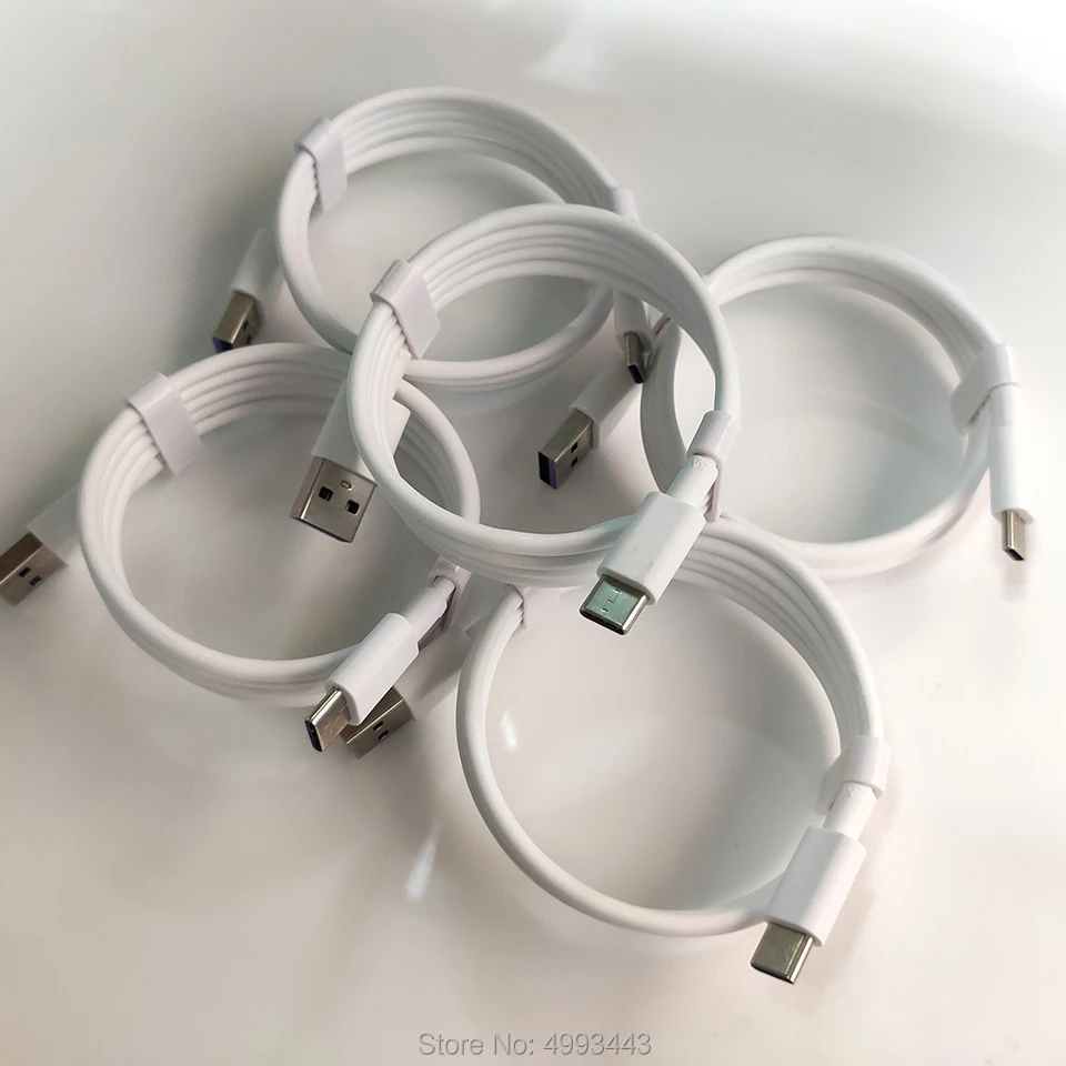 5 шт. usb type C кабель для lightning зарядное устройство huawei mi красный провод быстрой