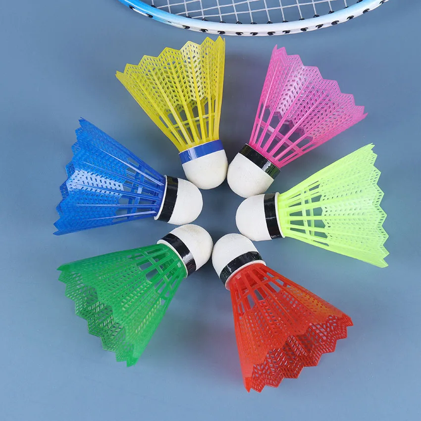 12pcs Plastique Badminton Volant Léger Badminton pour Frapper Pratique  Portable Badminton pour la Formation Fournitures de Plein Air - AliExpress