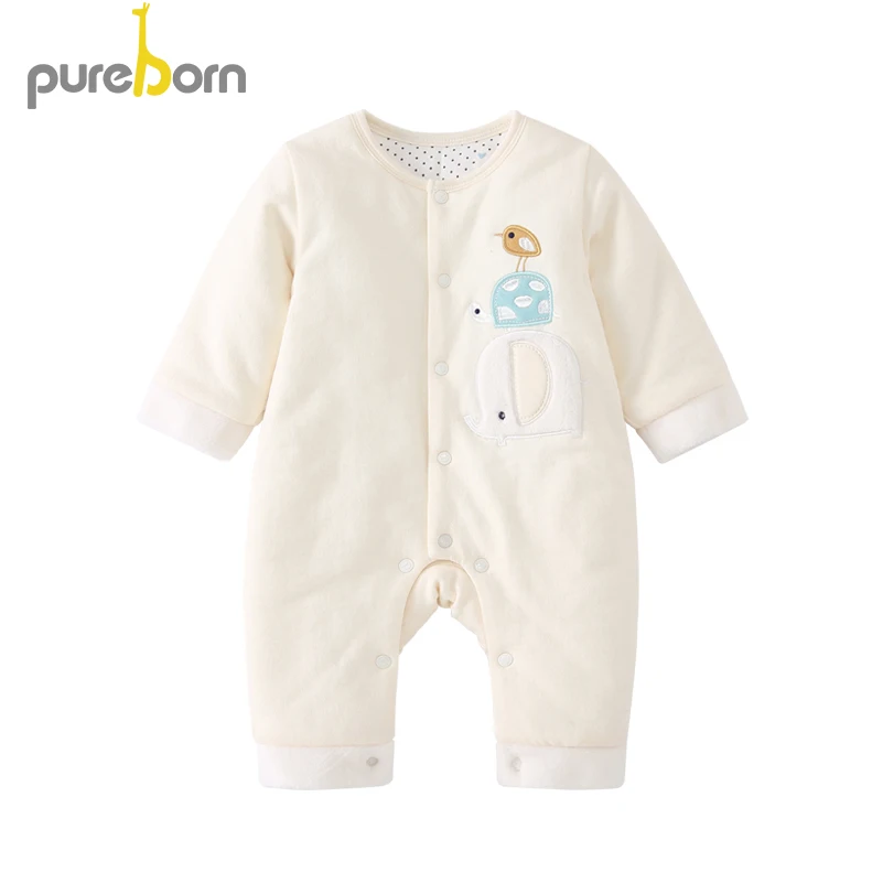 elephant baby romper