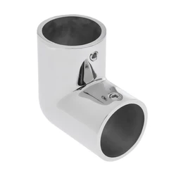 316 Stainless Steel Boat Hand Rail Fitting 90 Degree Elbow Tube Mount DIY