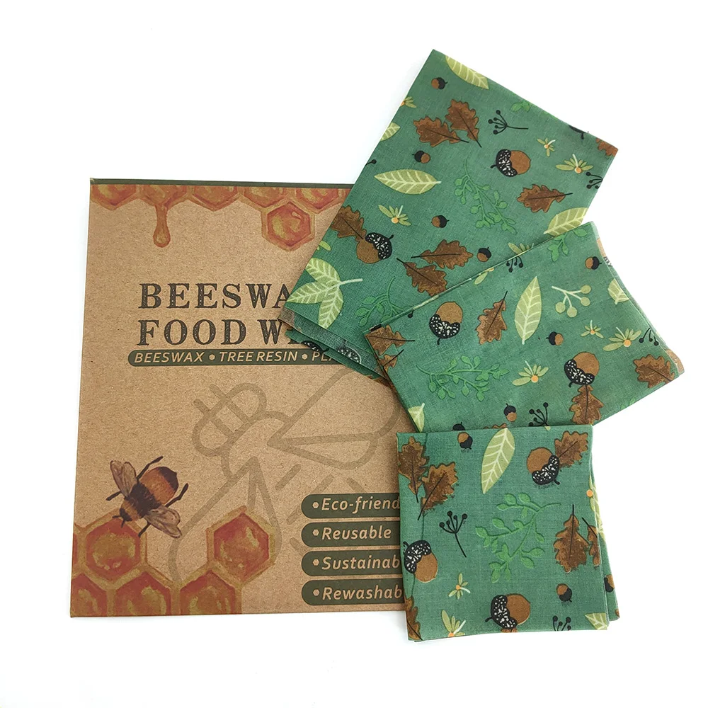 Beeswax пищевая обертка устойчивая пластиковая свободная с нулевыми отходами