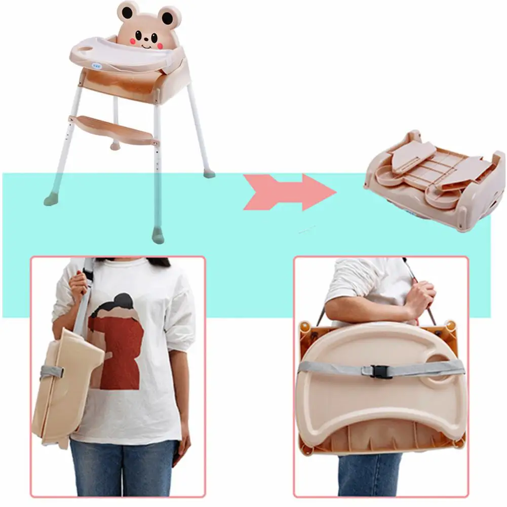 Kidlove 4 в 1 многофункциональное детское обеденное кресло складное портативное
