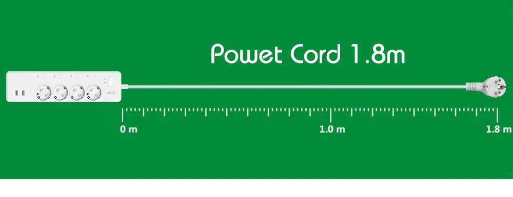 Zigbee tira de energia wifi inteligente usb