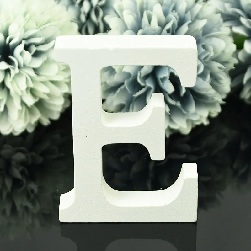 26 Wooden Wood Letter Alphabet Word Free Standing Wedding Party Home Decor Dw 